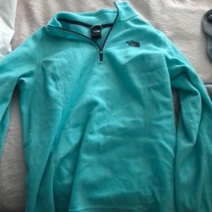 North face 1/4 zip up, worn a couple of times.
